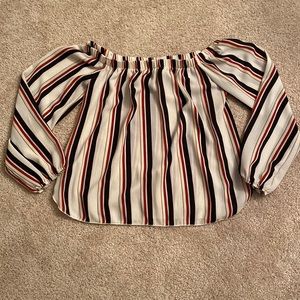 Off the shoulder top